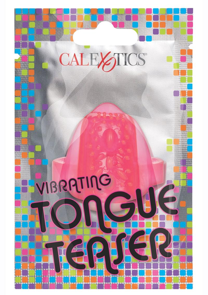VIBRATING TONGUE TEASER FOIL PACK PINK