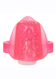 VIBRATING TONGUE TEASER FOIL PACK PINK