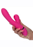 Foreplay Frenzy Pucker Silicone Rabbit Vibrator - Pink