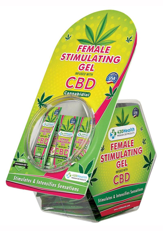 420 Health Female Stimulating Gel + CBD Packet