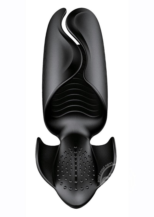 Hero Ultimate Rechargeable Silicone Masturbator - Black