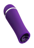 VeDO Liki Rechargeable Silicone Flicker Vibrator - Deep Purple