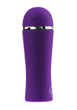 VeDO Liki Rechargeable Silicone Flicker Vibrator - Deep Purple