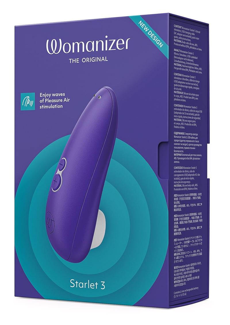 Womanizer Starlet 3 Rechargeable Silicone Clitoral Stimulator