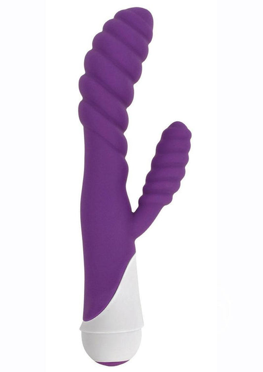 Gossip Diana 20x Rippled Silicone Rabbit Vibrator