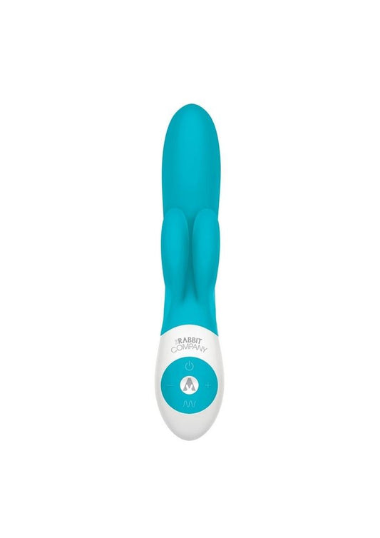 The Rabbit Company The Rumbly Rabbit Rechargeable Silicone Rabbit Vibrator - Blue