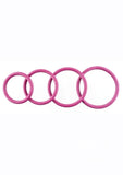 Rubber O-Ring Assorted Sizes (4 pack) - Plum