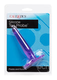 Silicone Tee Probe Butt Plug - Purple