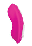 Gender X Under The Radar Rechargeable Silicone Panty Vibe with Remote Control - Pink