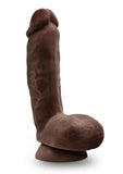Dr. Skin Glide Gold Collection Self Lubricating Dildo with Balls 8.5in
