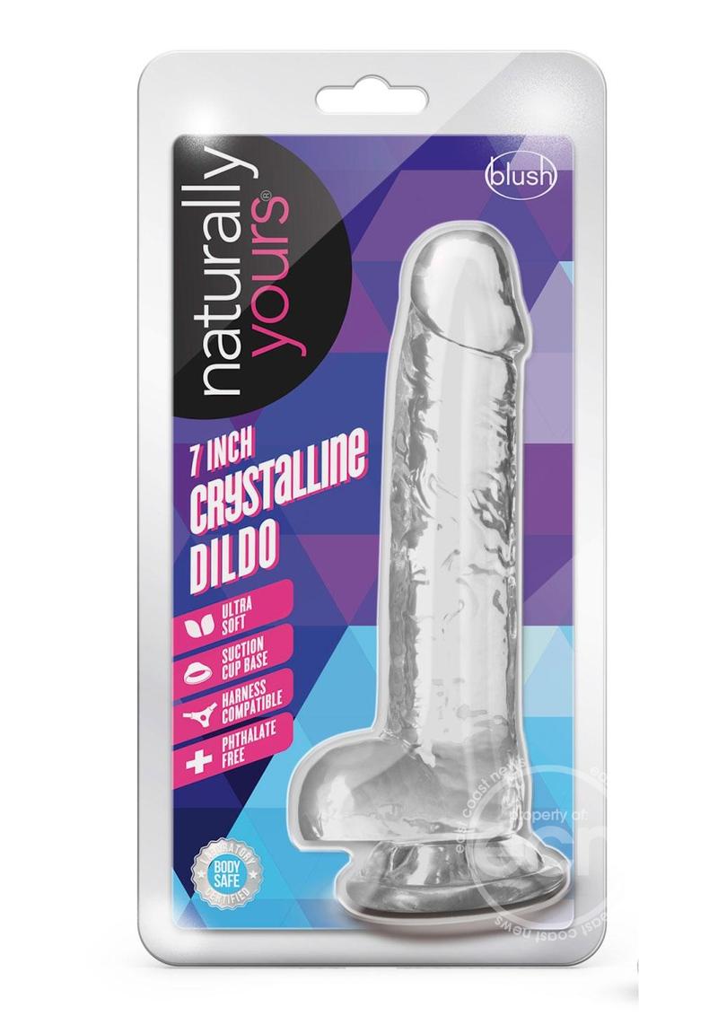 Naturally Yours Crystalline Dildo 7in