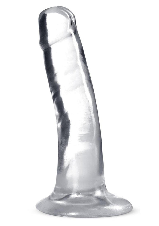 B Yours Plus Hard n' Happy Realistic Dildo 5.5in - Clear