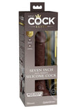 King Cock Elite Dual Density Silicone Dildo 7in