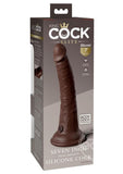 King Cock Elite Dual Density Silicone Dildo 7in