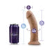 Blush Au Naturel 8 in. Posable Dual Density Dildo with Suction