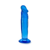 Blush B Yours Sweet n' Small 6 in. Dildo with Suction Cup Blue