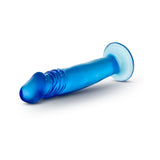 Blush B Yours Sweet n' Small 6 in. Dildo with Suction Cup Blue