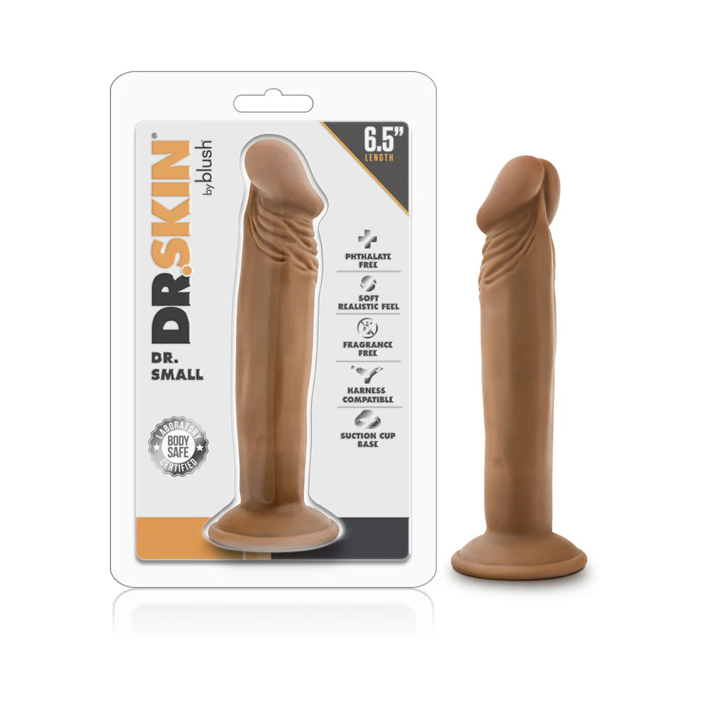 Blush Dr. Skin Dr. Small Realistic 6 in. Dildo with Suction Cup