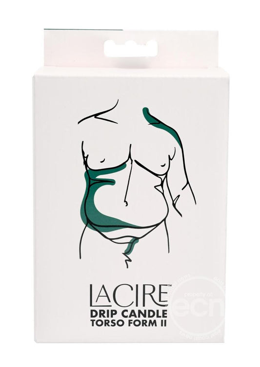 LaCire Torso Form II Candle - Green