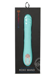 Nu Sensuelle Roxii Rechargeable Silicone Wand with Roller Motion - Electric Blue