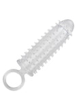 Textured Extension Set Penis Sleeves (3 piece) - Clear