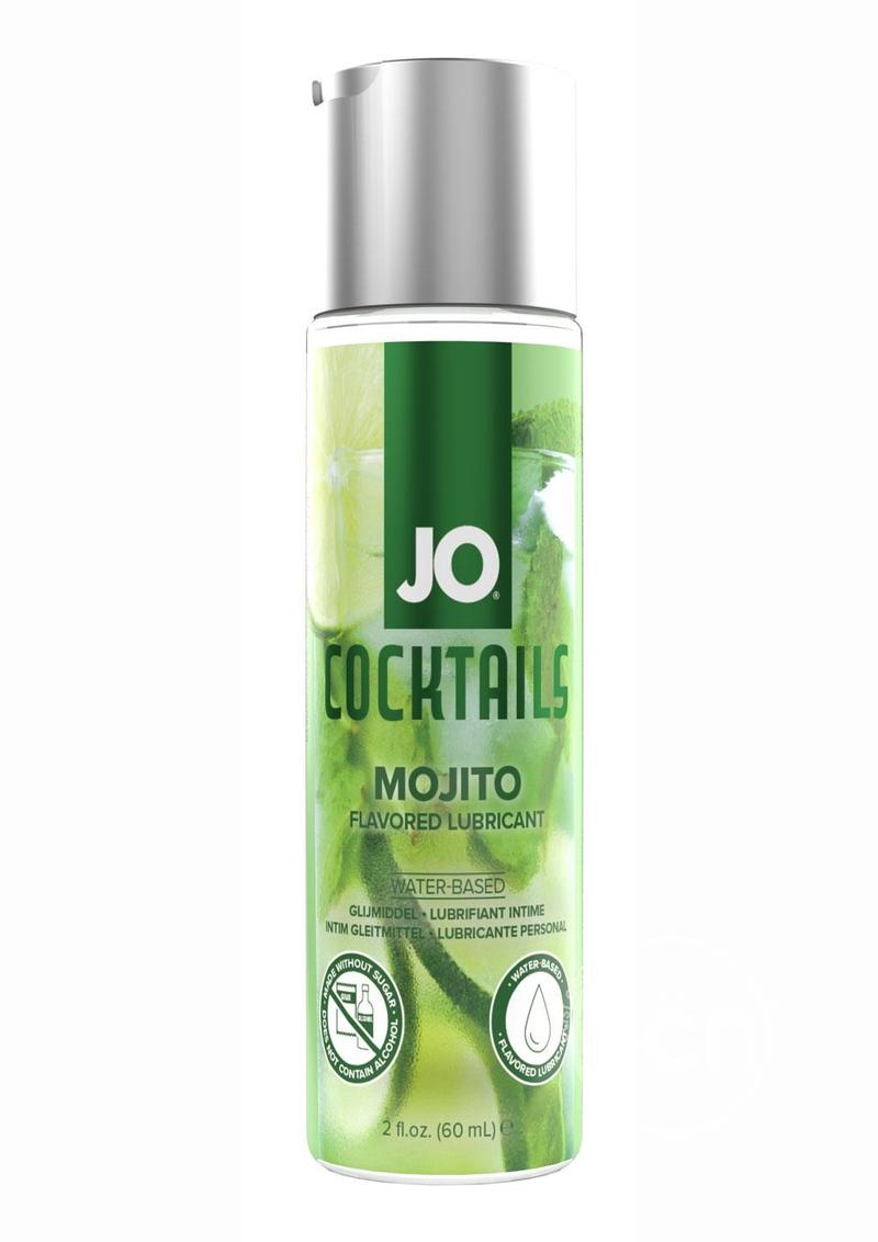 JO Cocktails Water Based Flavored Lubricant - Mojito 2oz