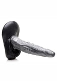 Creature Cocks The Gargoyle Rock Hard Silicone Dildo 9.3in - Silver/Black