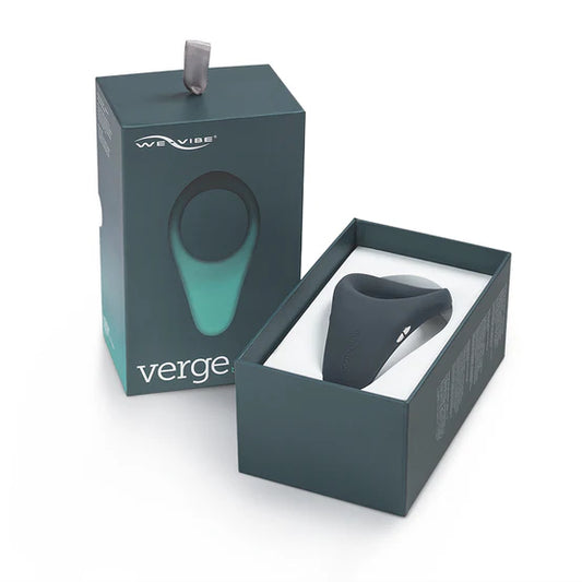 We-Vibe Verge Rechargeable Vibrating Perineum Stimulator Cockring Slate