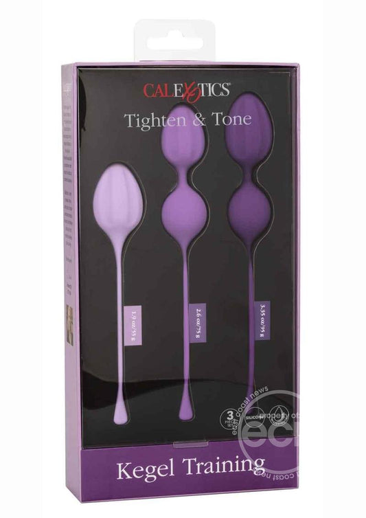 Kegel Training (3 piece) Set - Purple