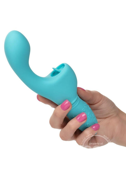 Rechargeable Butterfly Kiss Silicone Clitoral Flicker Vibrator