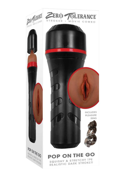 Zero Tolerance Pop On The Go Realistic Vagina Stroker