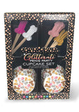 Glitterati Penis Party Cupcake Set (48 pieces) - Multicolor(DISCONTINUED)