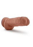 Au Naturel Big Boy Dildo With Balls 10in - Caramel