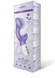 The Rabbit Company The Come Hither G-Kiss Butterfly Silicone Rechargeable Rabbit Vibrator - Purple