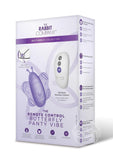 The Rabbit Company The Remote Control Butterfly Silicone Rechargeable Panty Vibe - Purple