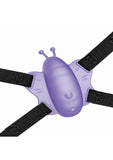 The Rabbit Company The Remote Control Butterfly Silicone Rechargeable Panty Vibe - Purple