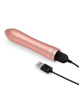 Doxy Bullet Rechargeable Aluminum Vibrator - Pink Gold