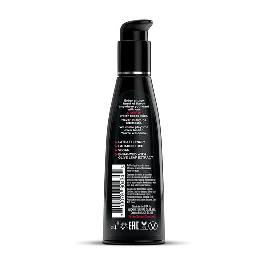 Wicked Aqua Cherry Water-Based Lubricant 4 oz.