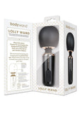 Bodywand Lolly Rechargeable Silicone Massager - Black/Rose Gold