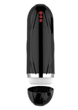 Vibrating Cocksucker Rechargeable Masturbator - Black