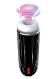 Vibrating Cocksucker Rechargeable Masturbator - Black