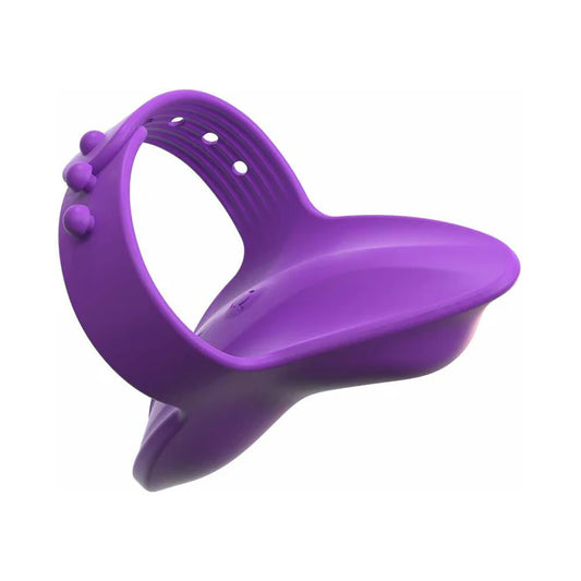 Pipedream Fantasy For Her Rechargeable Adjustable Silicone Her Finger Vibe Purple