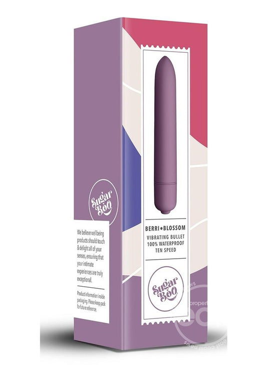 SugarBoo Berri Blossom Vibrating Bullet - Purple