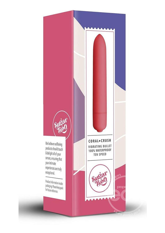 SugarBoo Coral Crush Vibrating Bullet - Pink