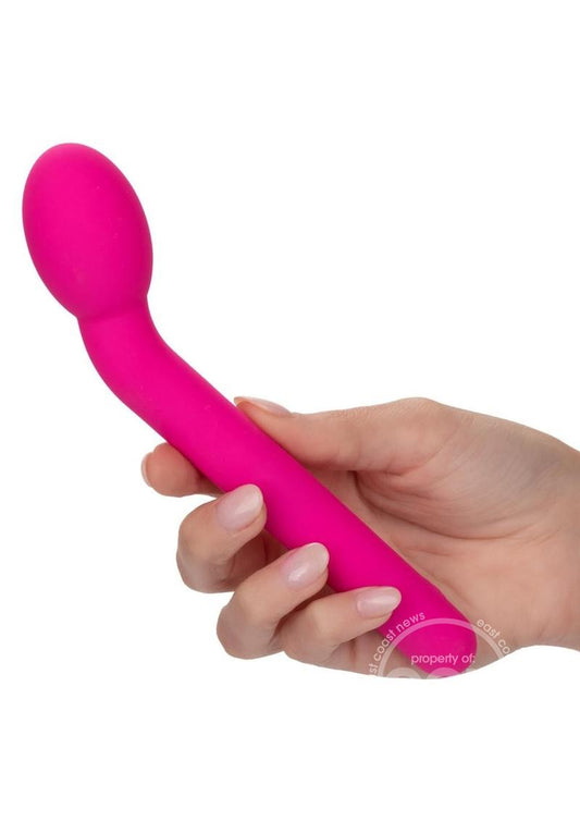 Bliss Liquid Silicone Rechargeable Tulip Vibrator - Pink