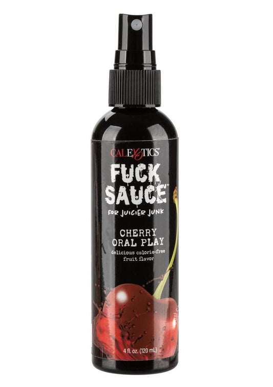 Fuck Sauce Water Based Oral Play - Cherry 4oz