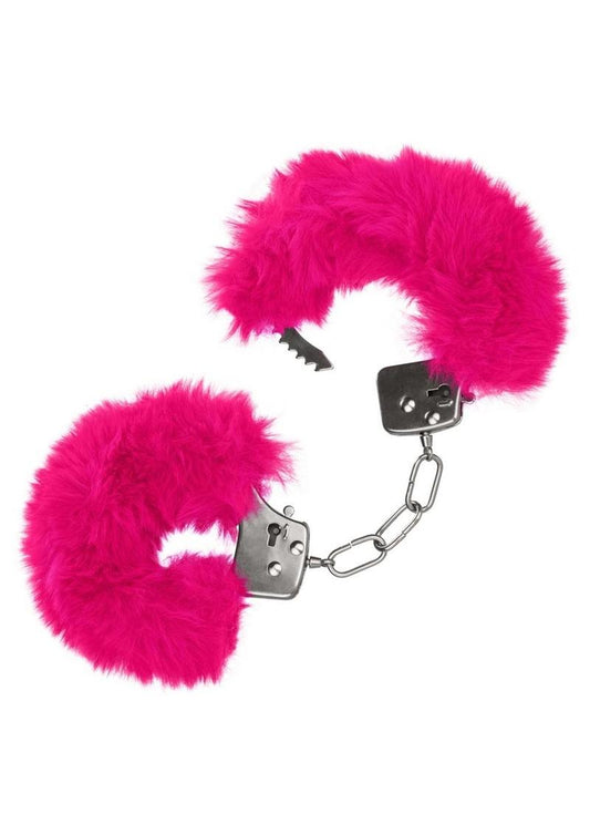 Ultra Fluffy Furry Cuffs - Pink