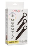 Boundless Dilator Trio Silicone Dialator Set - Black