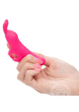 Neon Vibes The Flirty Vibe Rechargeable Silicone Finger Vibrator - Pink