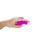 Aria Erotic AF Rechargeable Silicone Vibrator - Plum